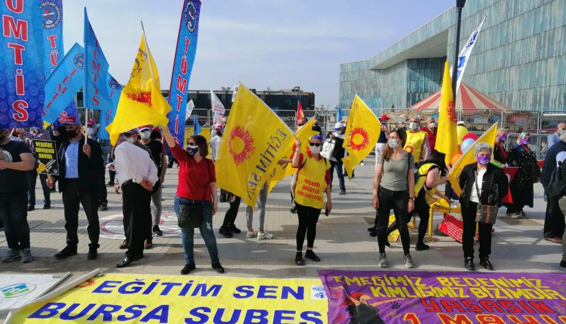 Bursa’da 1 Mayıs İşçi Bayramına erken kutlama