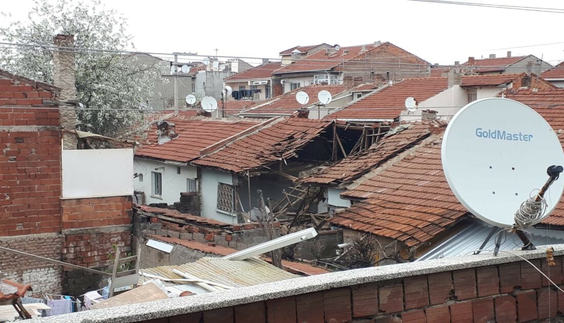 Helyum tüpleri evi kullanılmaz hale getirdi