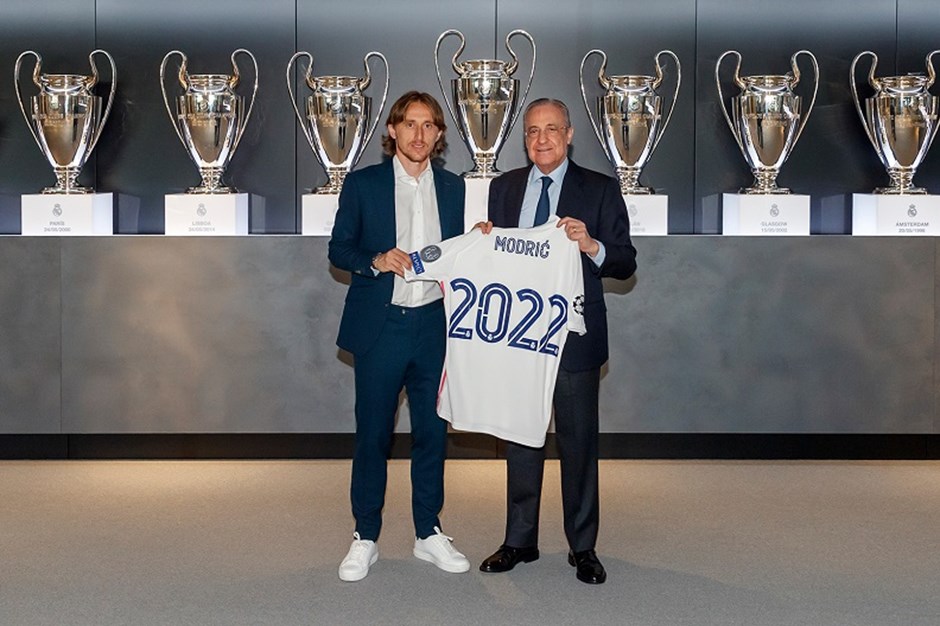 Real Madrid, Modric ile nikah tazeledi