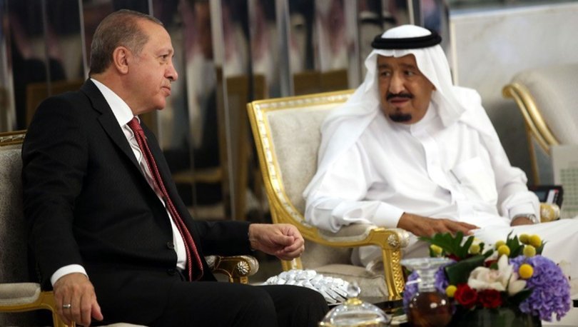 Cumhurbaşkanı Erdoğan, Suudi Arabistan Kralı ile görüştü