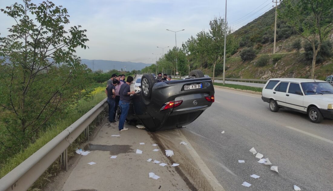 Bursa’da korkunç kaza