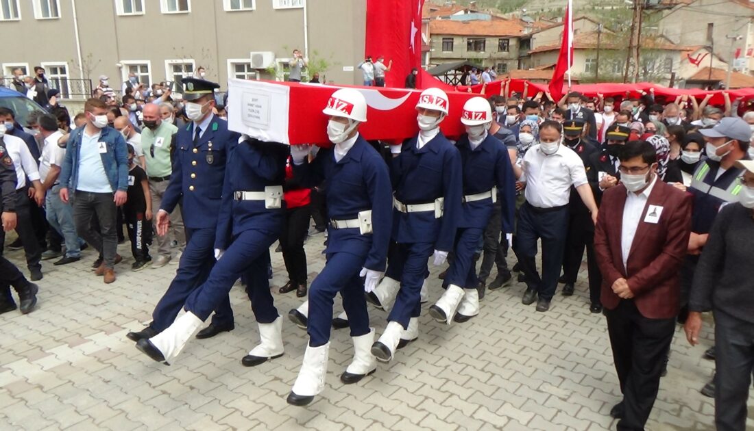 Şehit Uzman Çavuş Ahmet Asan, Kütahya’da toprağa verildi