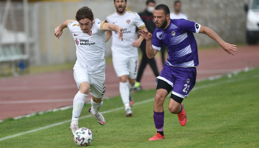 İnegölspor Hacettepe’yi 2 golle geçti