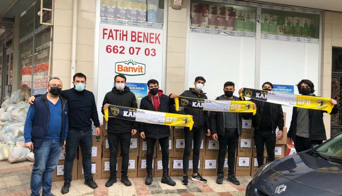 Karacabey Genç Fenerbahçeliler’den sosyal destek