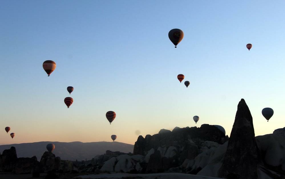 Balonlar 21 gün sonra havalandı