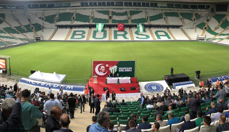 Bursaspor’da kongre 5 Haziran’da yapılacak