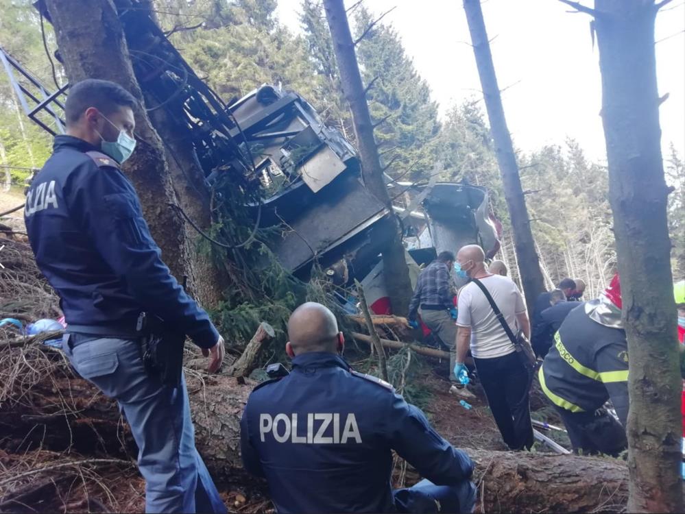 İtalya’daki teleferik kazasında can kaybı 13’e yükseldi