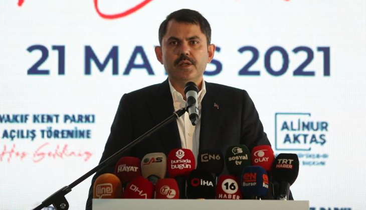 Bakan Kurum: Bursa’yı bir dünya markası haline getireceğiz