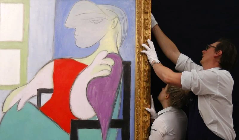 Picasso’nun Marie-Therese tablosuna açık artırmada 103.4 milyon dolar ödendi