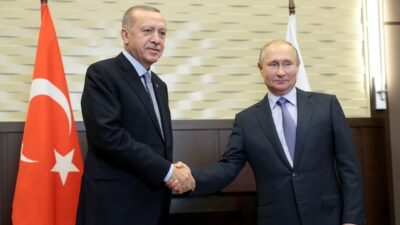 Erdoğan ve Putin, Filistin’i görüştü