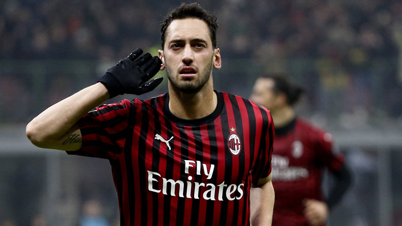 Hakan Çalhanoğlu, Inter yolunda