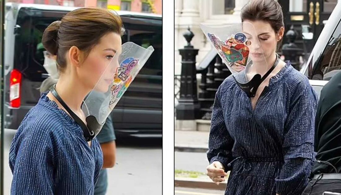 Anne Hathaway’den ilginç Koronavirüs siperliği