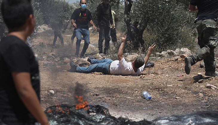 İsrail askerlerinden Nablus’taki protestolara müdahale: 113 Filistinli yaralandı