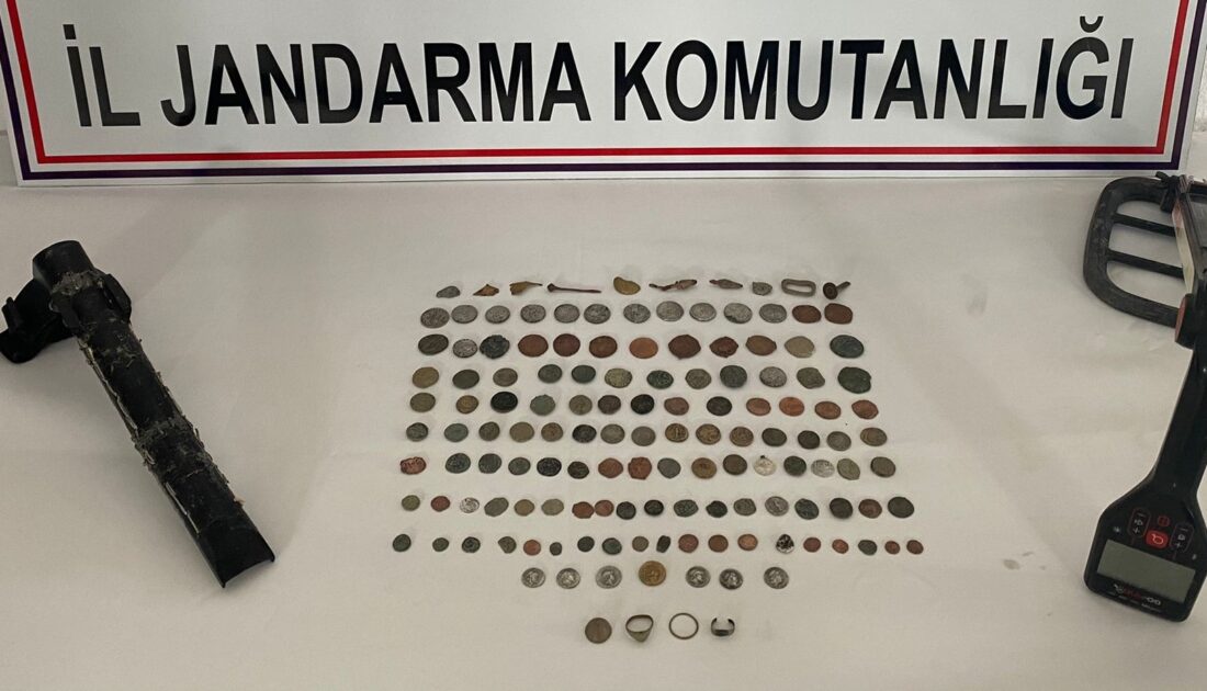 138 adet tarihi eser ele geçirildi