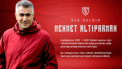 Samsunspor teknik direktörlüğe Mehmet Altıparmak’ı getirdi