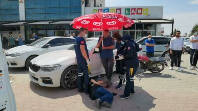 Bursa’da yaralılara şemsiyeli yardım