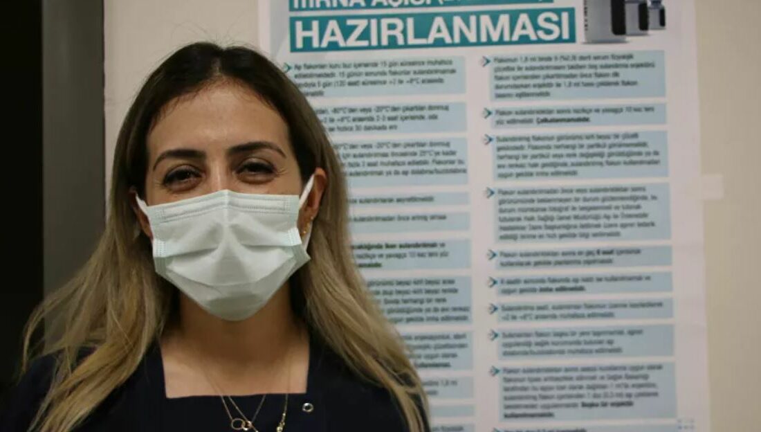 Eda hemşire idari iznini yarıda kesip göreve koşmuş