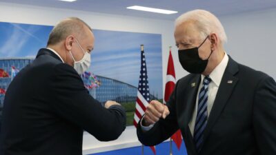 Erdoğan-Biden görüşmesinden fotoğraflar…