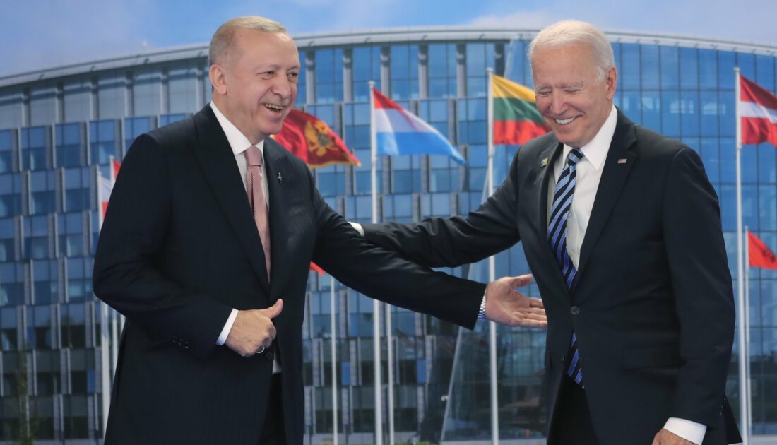 Cumhurbaşkanı Erdoğan, Biden’la görüştü