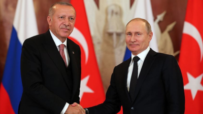 Cumhurbaşkanı Erdoğan Putin’le görüştü