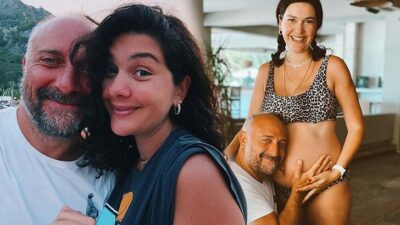 Bebek heyecanı yaşayan Bergüzar Korel ve Halit Ergenç’ten tatil pozları!