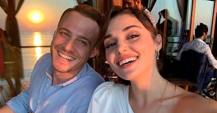 Hande Erçel’in bikinili pozuna sevgilisi Kerem Bürsin’den yorum