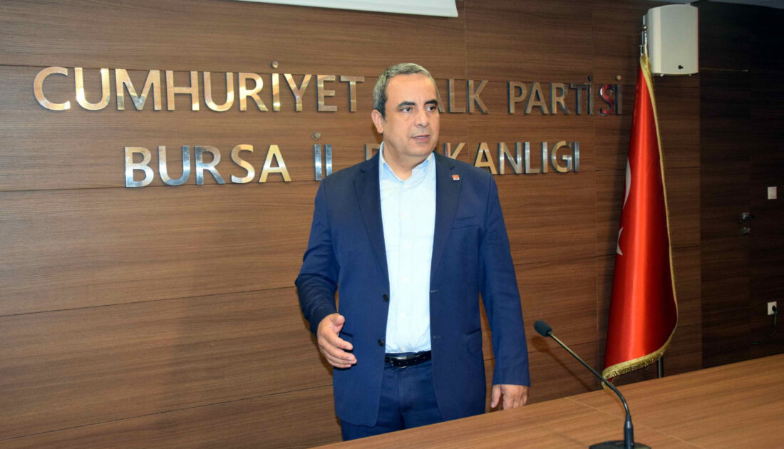 CHP Bursa İl Karaca: MOBESE varken EDS gereksiz