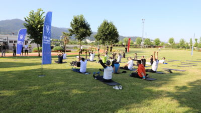 Bursa’da parklar ve bahçeler spor için hazır!