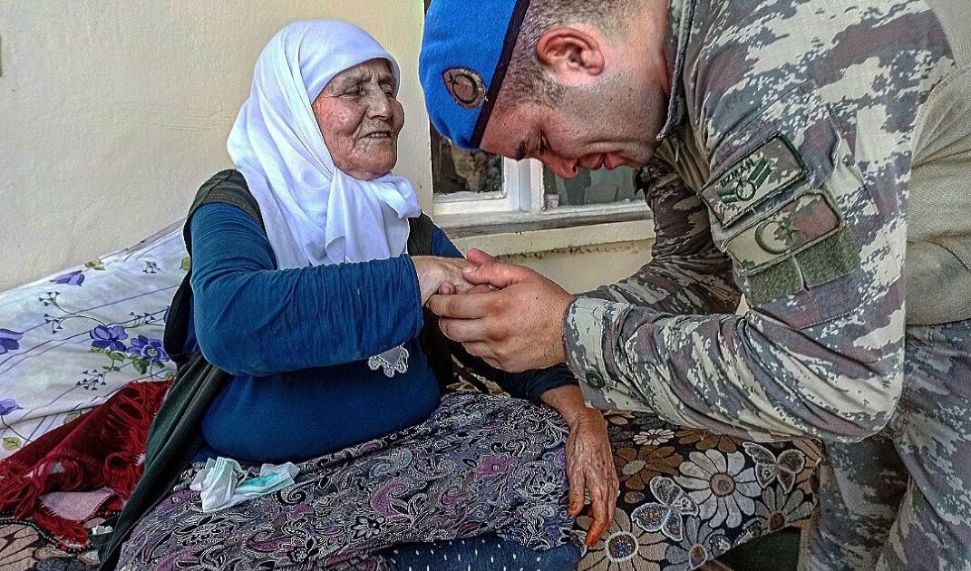 Mehmetçik, Meryem nineyi unutmadı