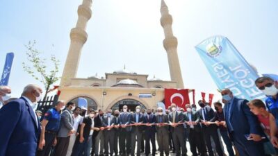 İnegöl Selahaddin Eyyubi Camii törenle açıldı