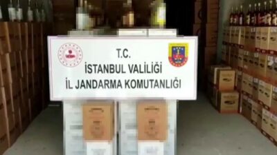 8 bin litre sahte içki ele geçirildi