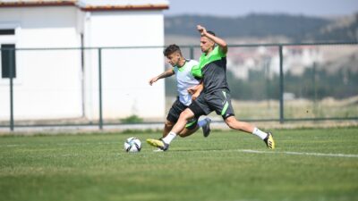 Bursaspor dayanıklılık çalışması yaptı