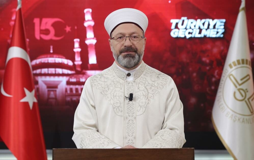 Diyanet İşleri Başkanı Erbaş: FETÖ terör şebekesidir