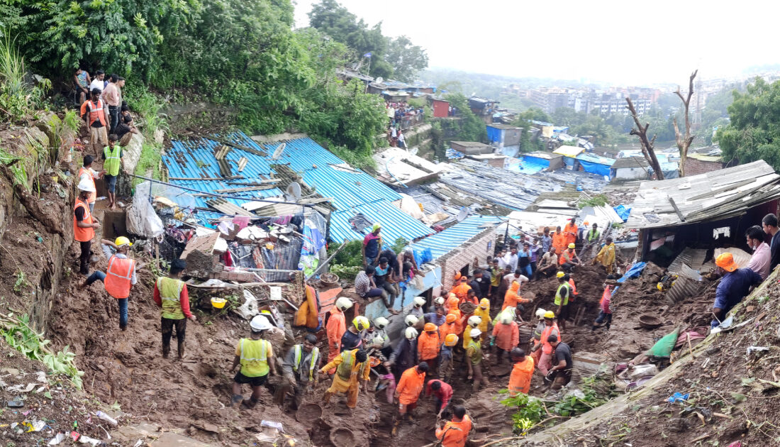 Hindistan’da toprak kayması: 25 ölü