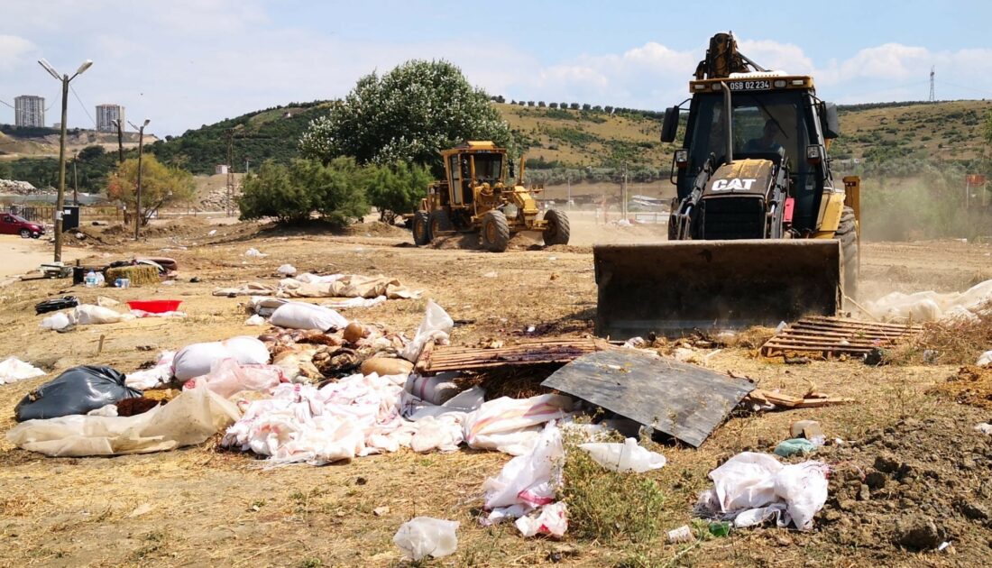 Osmangazi’de kurban kesim satış yerleri temizleniyor