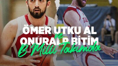 Basketbol B Milli Takım’a iki Timsah!