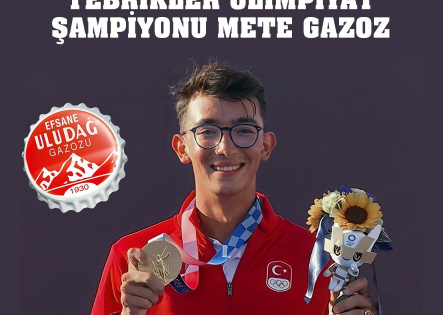 Uludağ Gazoz, şampiyon okçunun yanında