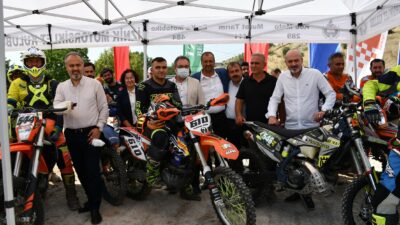 Süper Enduro heyecanı İznik’te başladı