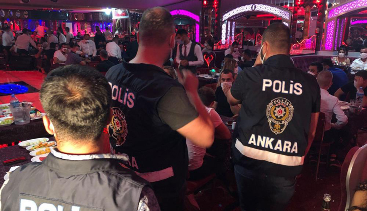 Ankara’da eğlence mekanlarına müzik yasağı denetimi