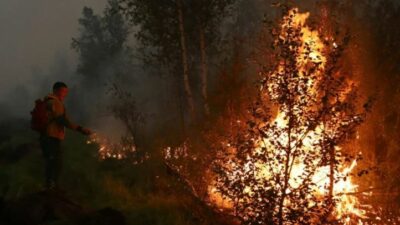 Sibirya alev alev yanıyor