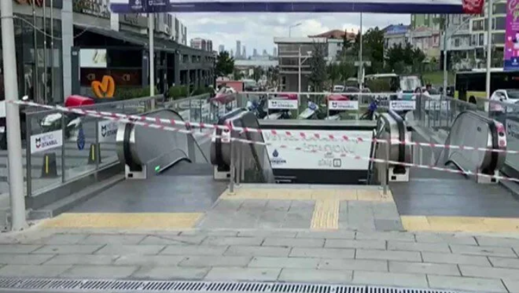 İstanbul metrosunda klima patlaması