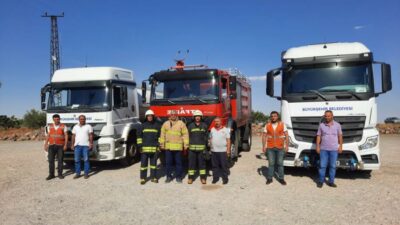 Diyarbakır’dan Osmaniye’deki yangın söndürme çalışmalarına destek