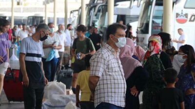 Diyarbakır otogarında bayram yoğunluğu