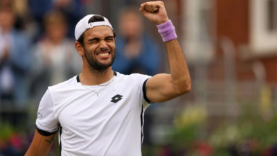 Wimbledon’da tek erkeklerde ilk finalist Berrettini