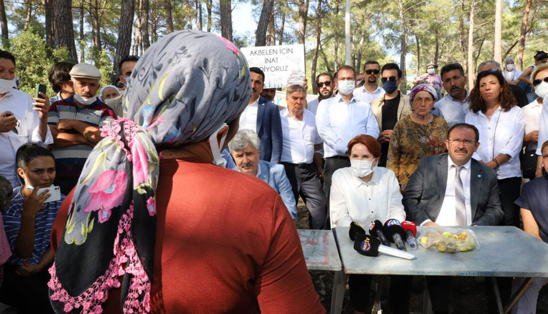 Akşener: ‘Çok öfke gördüm, keşke Tayyip Bey de kulaklarıyla duyabilse’