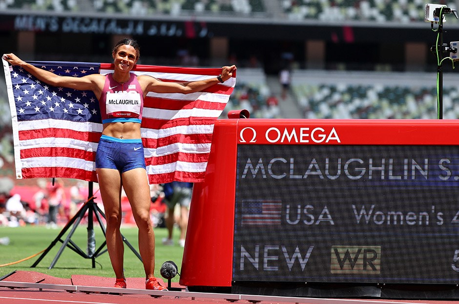 Sydney Mclaughlin dünya rekoruyla şampiyon