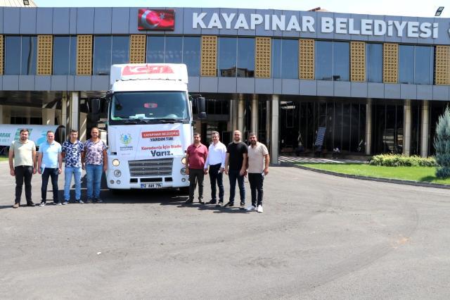 Kayapınar Belediyesi’nden Kastamonu’ya kardeş eli