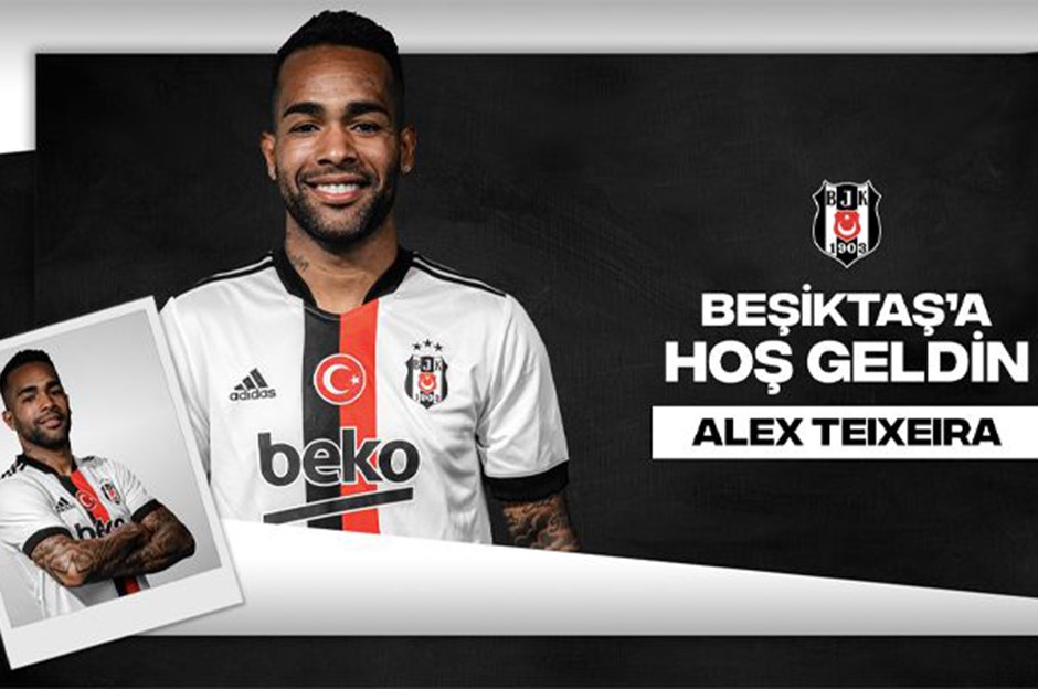 Alex Teixeira resmen Beşiktaş’ta