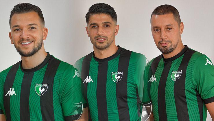 Denizlispor’da 3 transfer birden