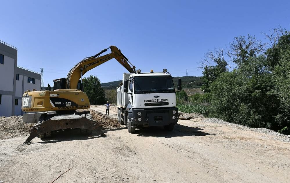 Osmangazi’de ulaşım yatırımları hız kesmiyor